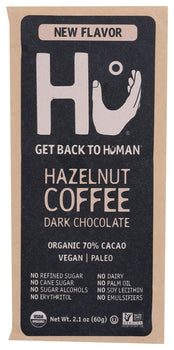 HU: Bar Choc Hazelnut Coffee, 2.1 oz