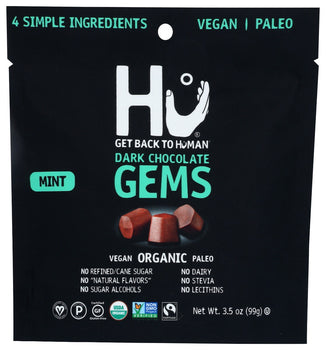 HU: Choc Gems Mint Snacking, 3.5 oz