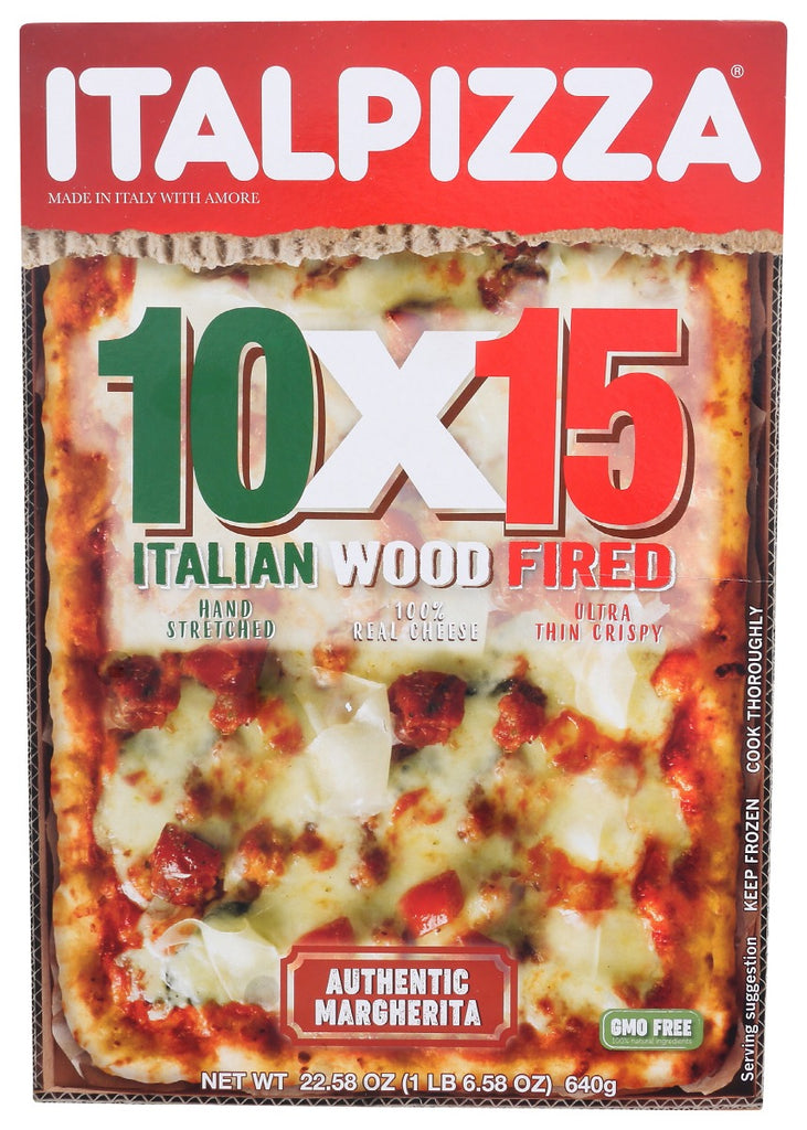 ITALPIZZA 10 X 15: Pizza Frz Margherita, 22.5 oz