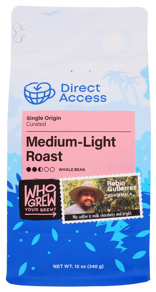 DIRECT ACCESS: Coffee Wb Medium Light, 12 oz