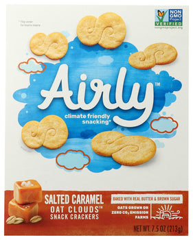 AIRLY: Crackers Salted Caramel, 7.5 oz