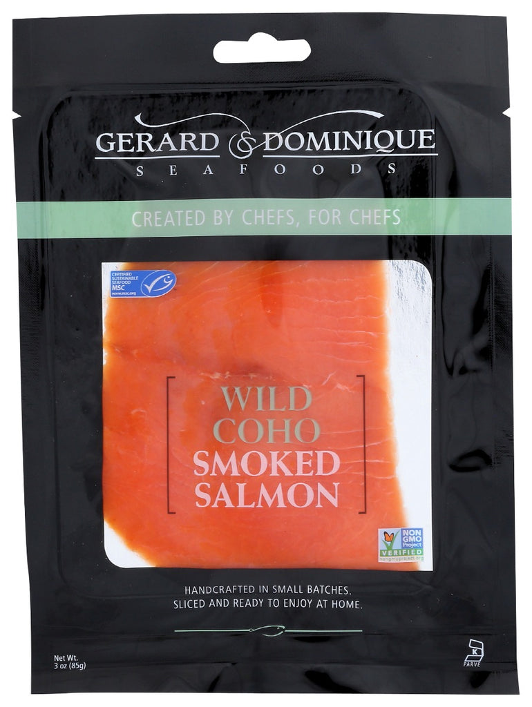 GERARD & DOMINIQUE: Wild Coho Lox, 3 oz