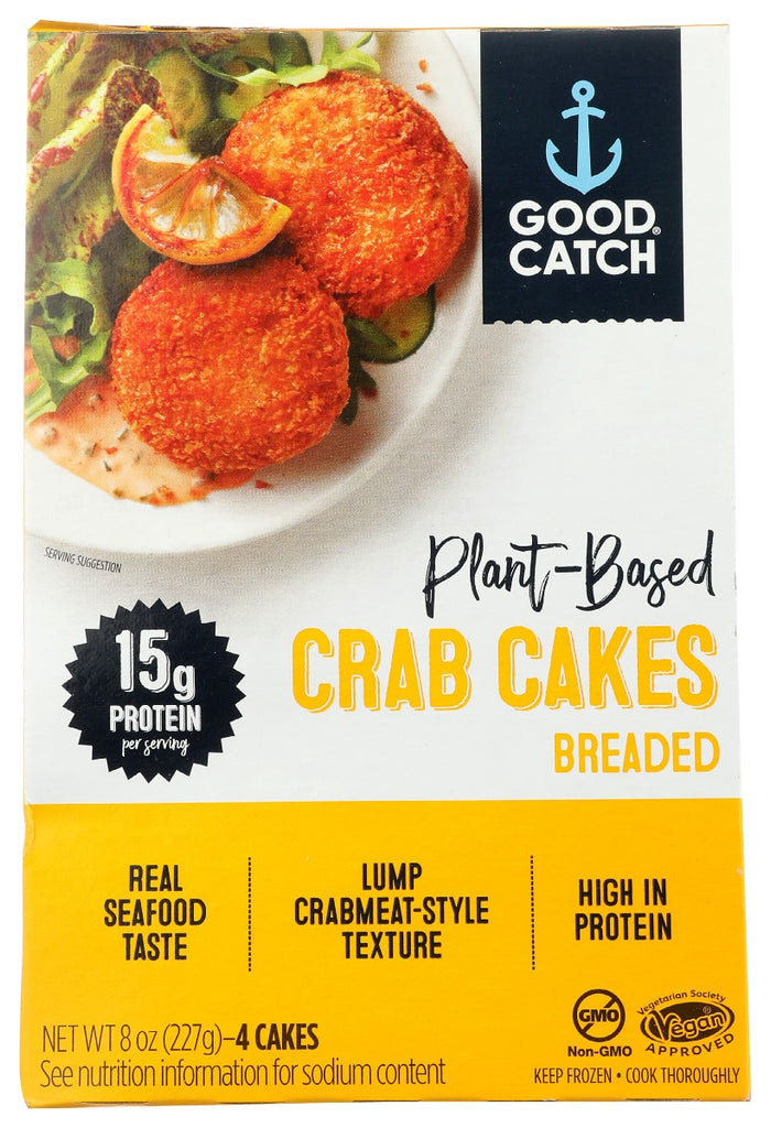 GOOD CATCH: Crab Cakes Breaded Plnt B, 8 oz