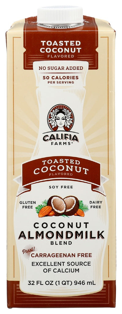 CALIFIA: Almondmilk Toasted Cocont, 32 fo