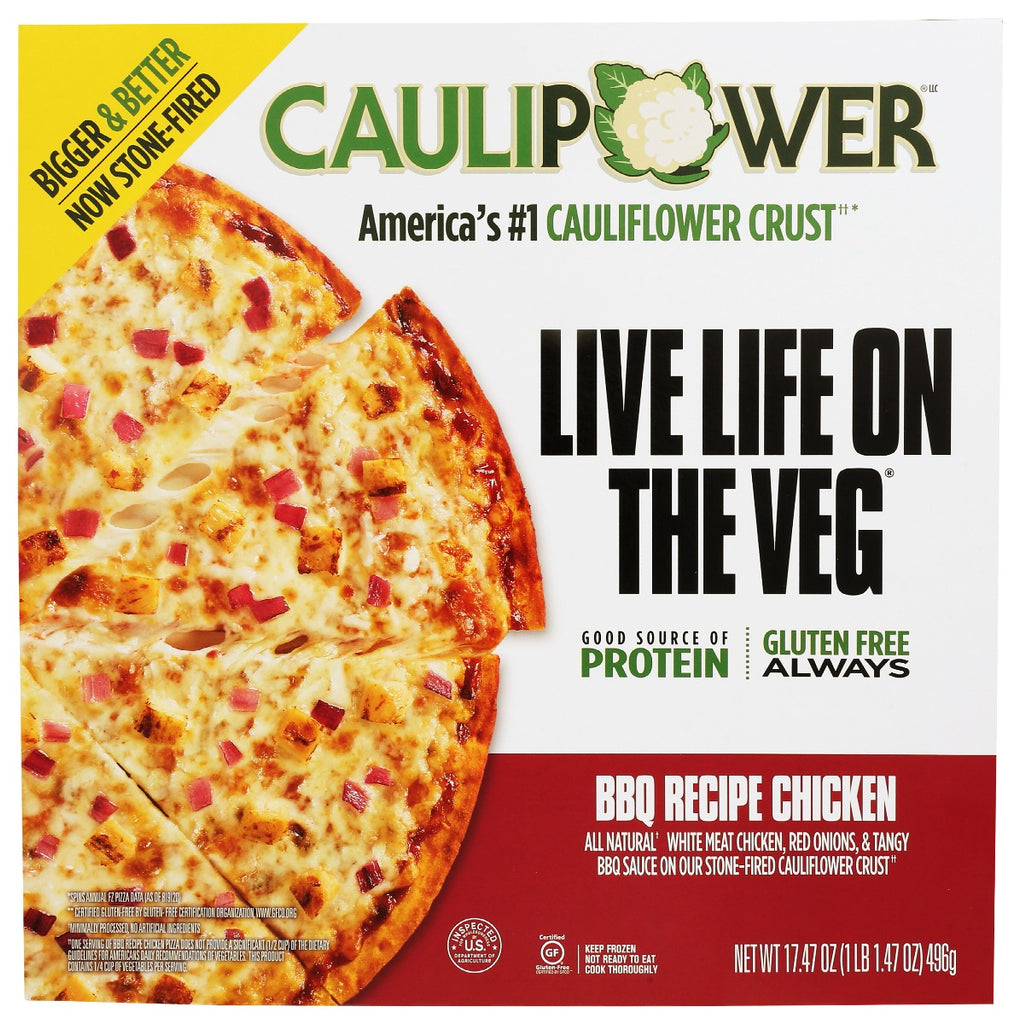 CAULIPOWER: Pizza Frzn Bbq Chicken, 17.5 oz