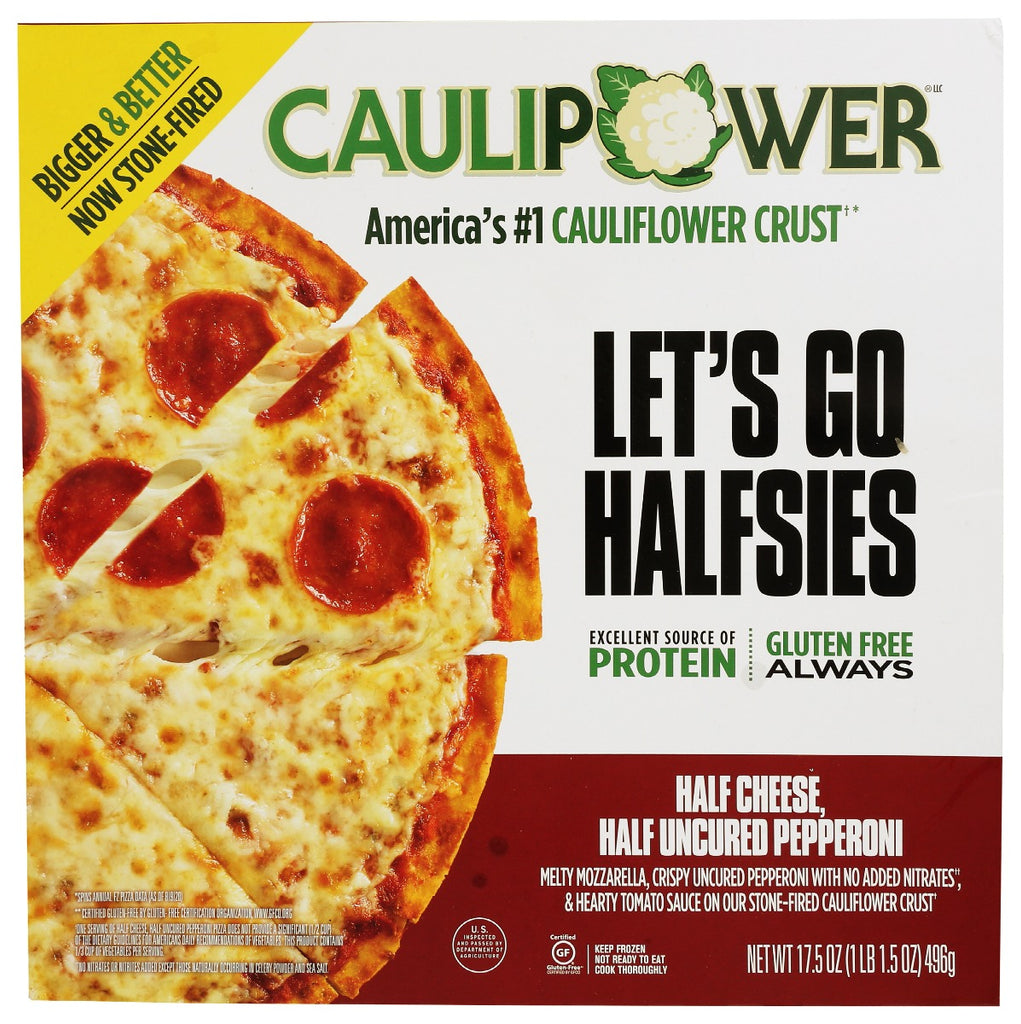 CAULIPOWER: Pizza Half Chz Pepperoni, 17.5 oz