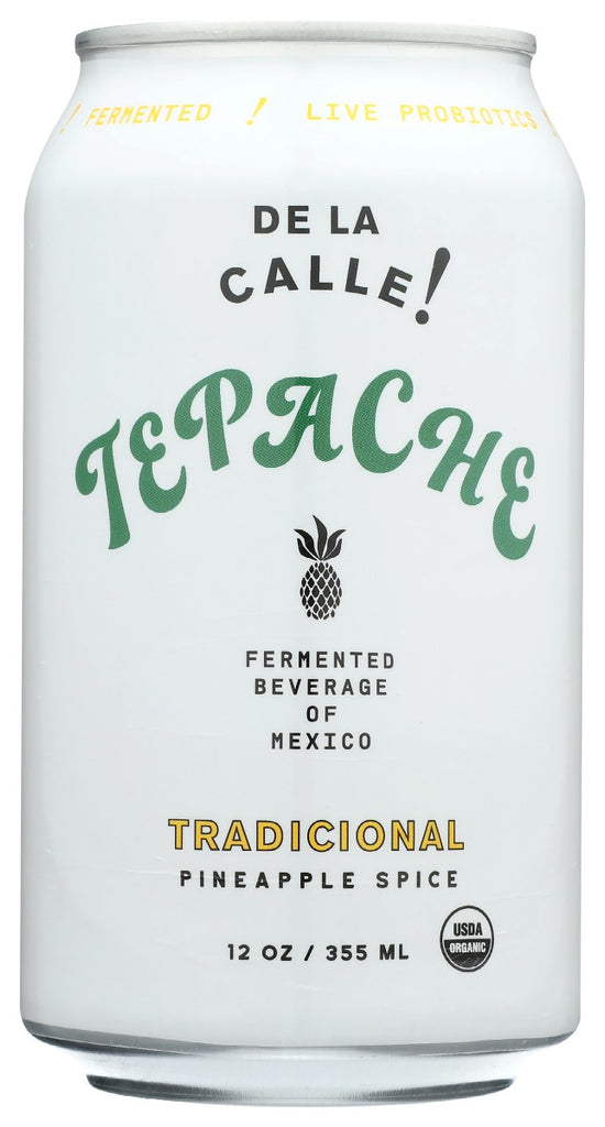 DE LA CALLE: Tepache Trad Pinap Spce, 12 oz