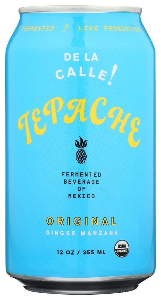 DE LA CALLE: Tepache Orig Gingr Manzn, 12 oz