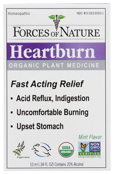 FORCES OF NATURE: Heartburn, 10 ml