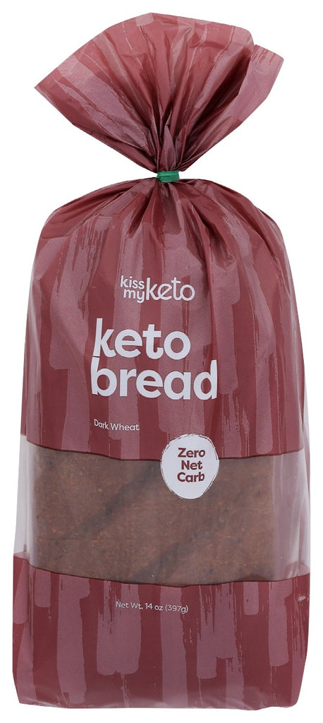 KISS MY KETO: Bread Wheat Dark Keto, 14 oz