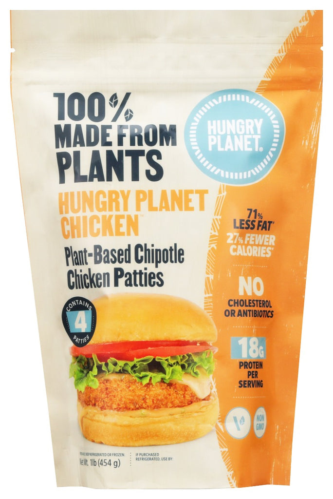 HUNGRY PLANET INC: Chicken Sw Chipotle Patty, 16 oz