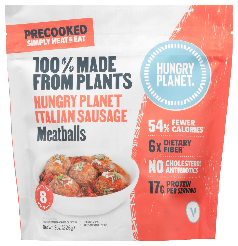 HUNGRY PLANET INC: Meatballs Itl Sausage, 8 oz