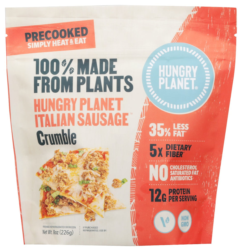 HUNGRY PLANET INC: Sausage Itl Crumble Plnt, 8 oz