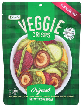 DJ&A: Crisps Veggie Original, 3.17 oz