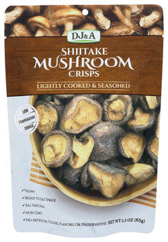 DJ&A: Crisps Mushroom Shiitake, 2.29 oz