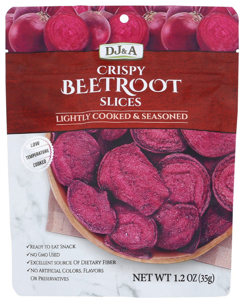 DJ&A: Slices Beetroot Crispy, 1.23 oz