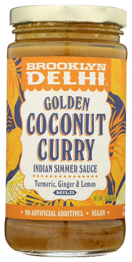 BROOKLYN DELHI: Sauce Simmer Ccnut Curry, 12 oz