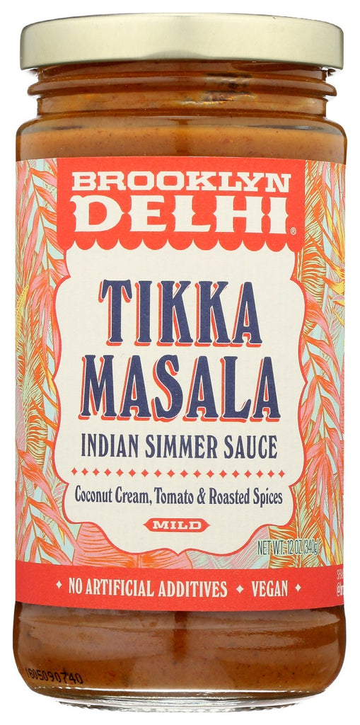 BROOKLYN DELHI: Sauce Simmer Tikka Masala, 12 oz