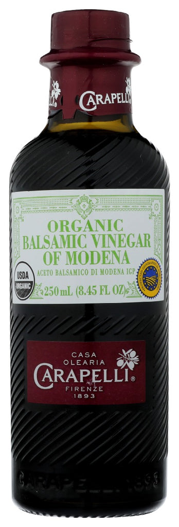 CARAPELLI: Balsamic Vngr Modena Org, 250 ml