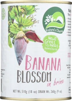 NATURES CHARM: Banana Blossoms In Brine, 18 oz