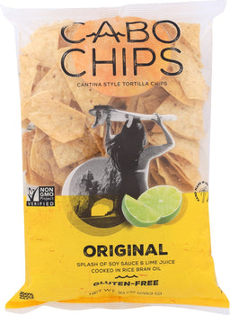 CABO CHIPS: Chip Tort Soy Sauce Lime, 10 oz