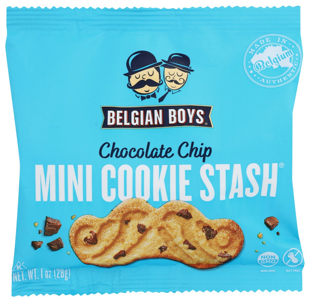 BELGIAN BOYS: Chips Choc Mini Stash, 1 oz