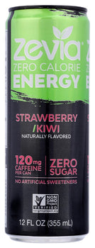 ZEVIA: Drink Energy Strwbry Kiwi, 12 fo