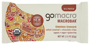 GOMACRO: Bar Slt Caramel Choc Chip, 2.3 oz