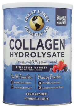 GREAT LAKES: Collagen Powder Mxd Brry, 10 oz