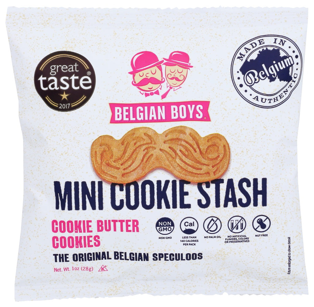 BELGIAN BOYS: Cookie Butter Mini Stash, 1 oz