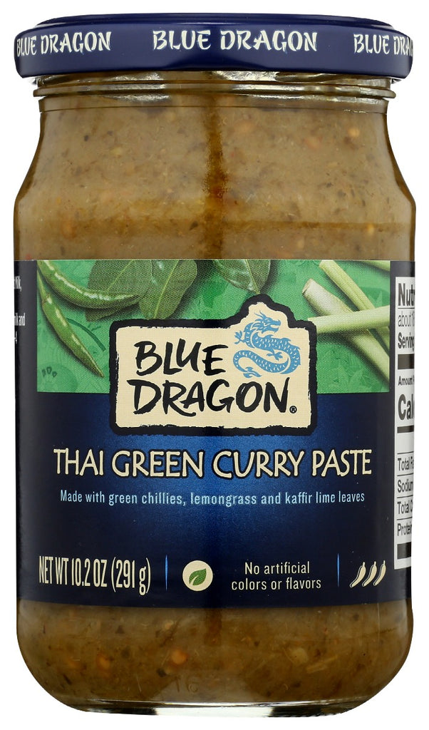 BLUE DRAGON: Curry Green Paste, 10.2 oz