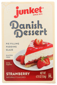 JUNKET: Danish Strawberry Mix, 4.75 oz