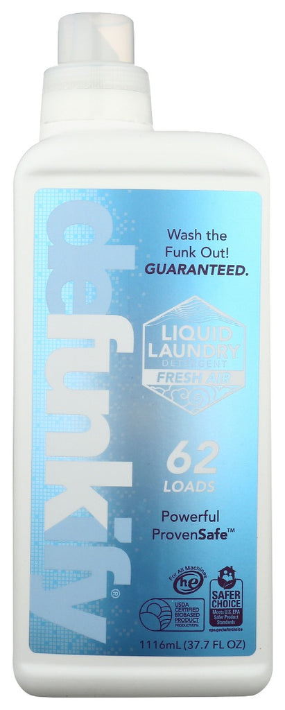 DEFUNKIFY: Detergent Liqud Frsh Air, 37.7 fo