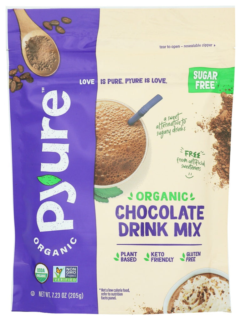 PYURE: Drink Mix Chocc Org, 7.23 oz