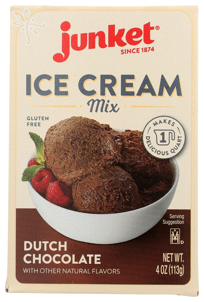 JUNKET: Ice Cream Dutch Choco Mix, 4 oz