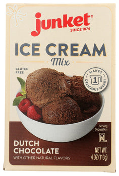 JUNKET: Ice Cream Dutch Choco Mix, 4 oz