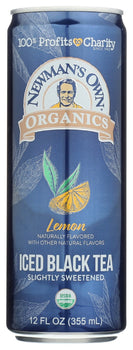 NEWMANS OWN ORGANICS: Iced Tea Lemon Org, 12 fo