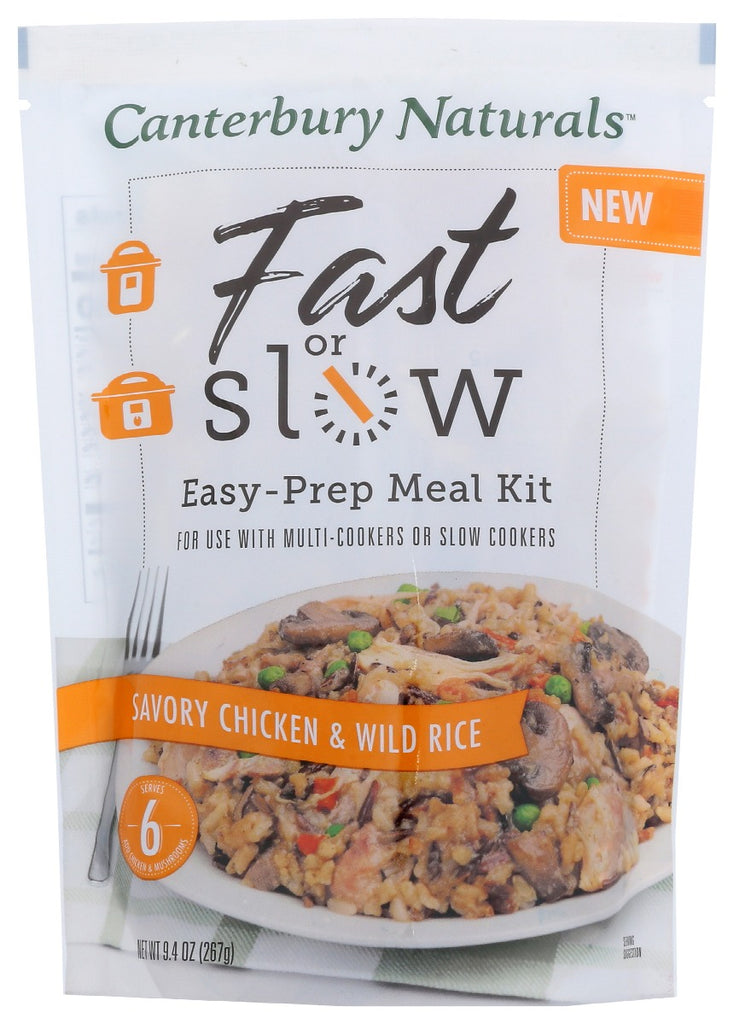 CANTERBURY NATURALS: Meal Kit Chkn & Wld Rice, 9.4 oz