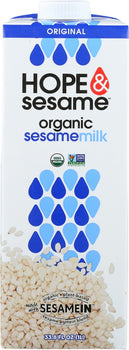 HOPE AND SESAME: Milk Ssame Original Org, 33.8 fo