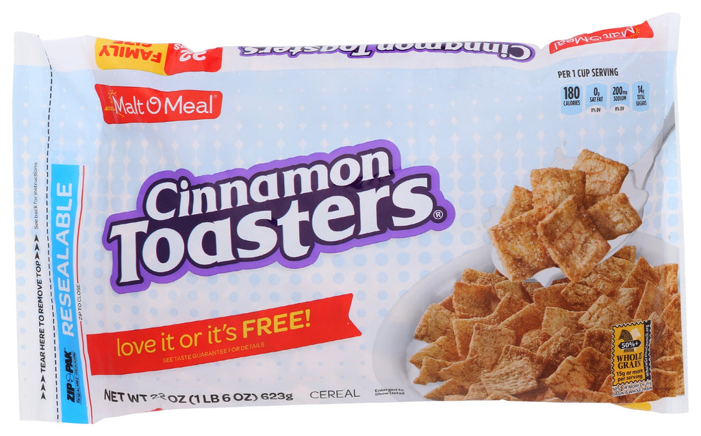 MOM FAMILY SIZE BAG: Cereal Rte Cinnamon Tstrs, 22 oz