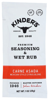 KINDERS: Seasoning Carne Asada Cit, 1 oz