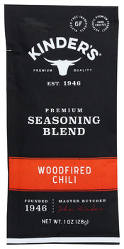KINDERS: Seasoning Chili Woodfired, 1 oz