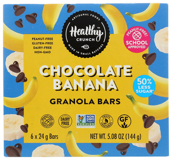 HEALTHY CRUNCH: Bar Choc Banana, 5.08 oz