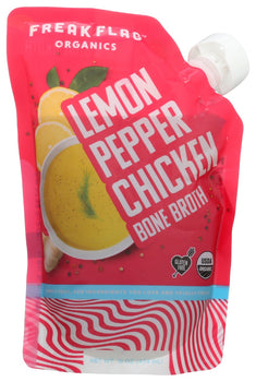 FREAK FLAG ORGANICS: Broth Lemon Chicken Bone, 16 oz