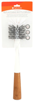 FULL CIRCLE HOME: Brush Bottle White, 1 ea