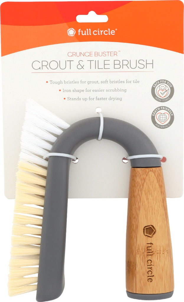 FULL CIRCLE HOME: Brush Grout Tile Grey, 1 ea