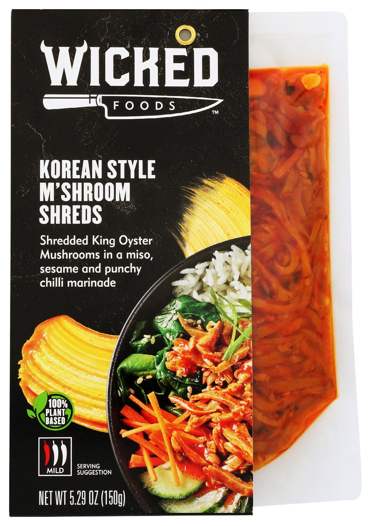 WICKED: Entree Korean Mushroom, 5.29 oz