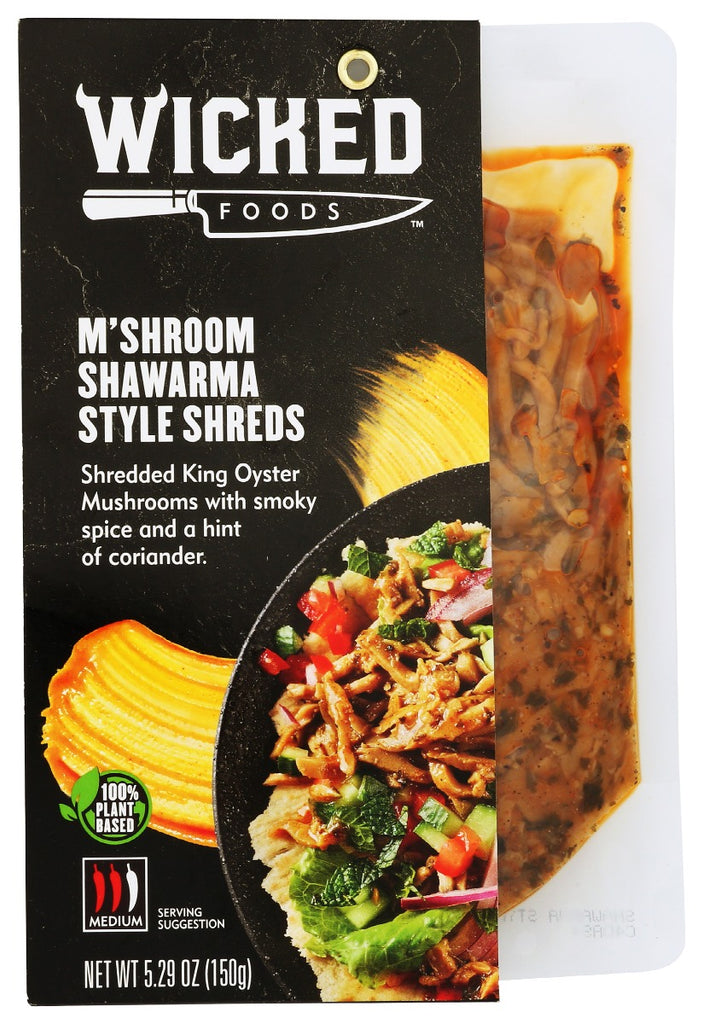 WICKED: Entree Mushroom Shawarma, 5.29 oz