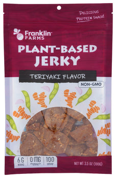 FRANKLIN FARMS: Jerky Plntbsd Teriyaki, 3.5 oz