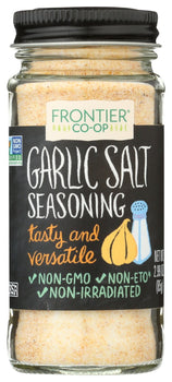 FRONTIER HERB: Garlic Salt, 2.99 oz